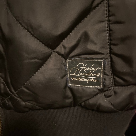 Harley-Davidson Black Quilted Jacket - Picture 2 of 5